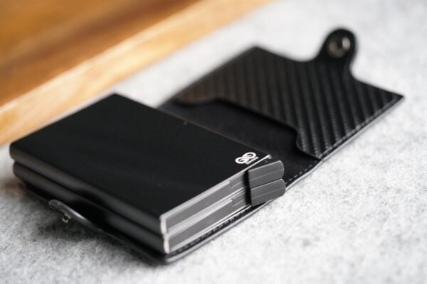 Carbon Fiber Leather Card and Cash Holder - Image 18