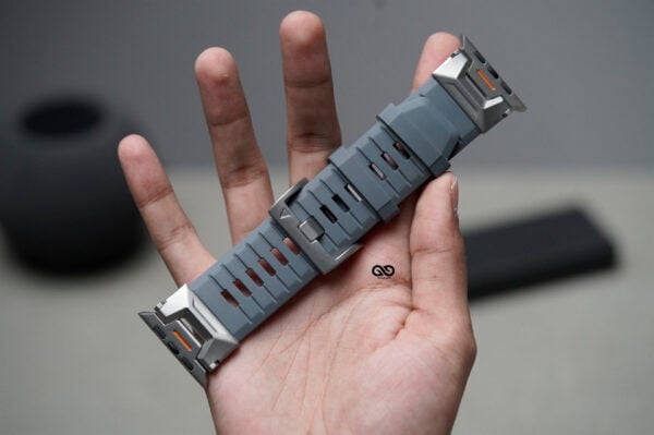 FKM Rubber Armour Band With Titanium Buckle For Apple Watch 44MM 45MM 46MM Series 4 5 6 7 8 9 10 SE SE 2 Gen - Image 30