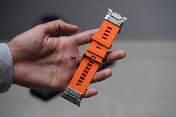 FKM Rubber Armour Band With Titanium Buckle For Apple Watch 44MM 45MM 46MM Series 4 5 6 7 8 9 10 SE SE 2 Gen - Image 38
