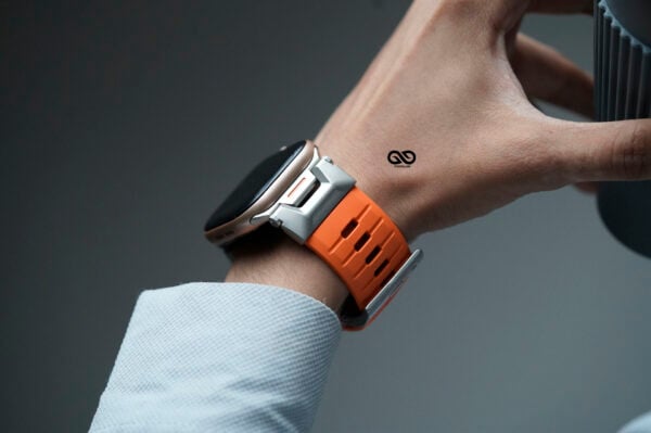 FKM Rubber Armour Band With Titanium Buckle For Apple Watch 44MM 45MM 46MM Series 4 5 6 7 8 9 10 SE SE 2 Gen - Image 27