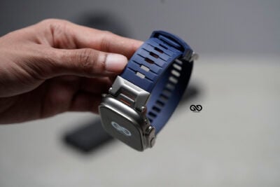 FKM Rubber Armour Band With Titanium Buckle For Apple Watch 49 (Series Ultra/Ultra 2/Ultra 3)