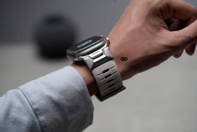 FKM Rubber Armour Band With Titanium Buckle For Apple Watch 49 (Series Ultra/Ultra 2/Ultra 3)