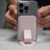 Light Pink MagSafe Wallet Case, Holder and Stand