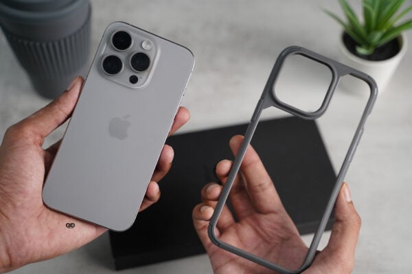 Natural Grey Defender Rugged Protective Case for iPhone 15 Pro Max - Image 16