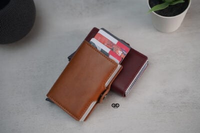 Vegan Leather Card And Cash Holder