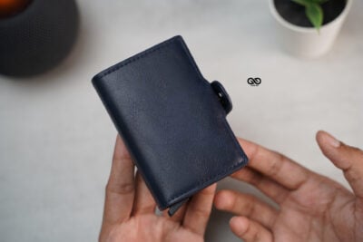Vegan Leather Card And Cash Holder