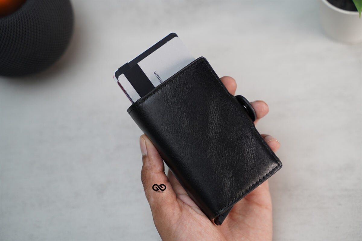 Vegan Leather Card And Cash Holder