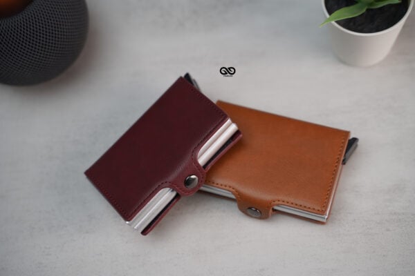 Vegan Leather Card And Cash Holder - Image 65