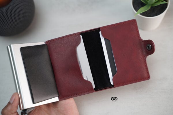 Vegan Leather Card And Cash Holder - Image 60