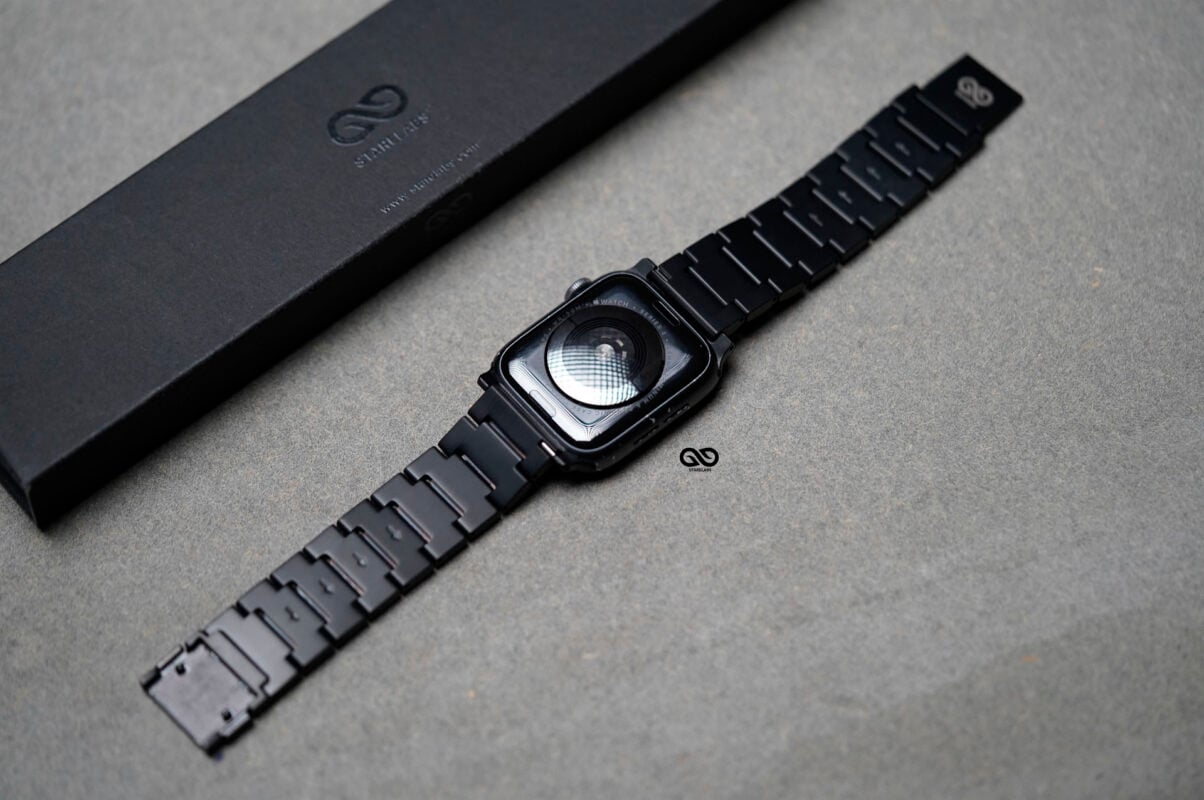 Matte Titanium Band For Apple Watch 44MM 45MM 46MM Series 4 5 6 7 8 9 10 SE SE 2 Gen