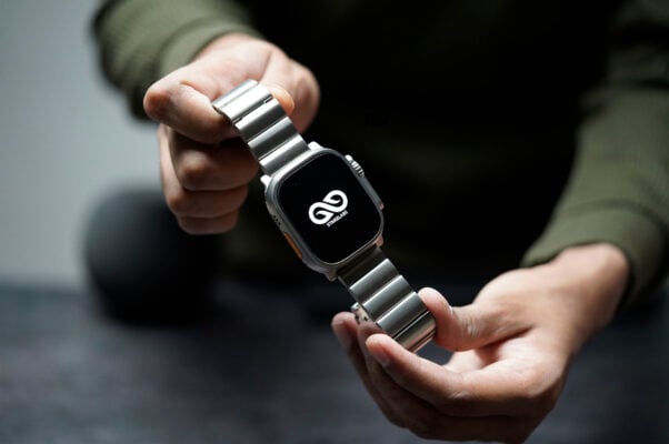 Matte Titanium Band for Apple Watch 49 MM (Series Ultra/Ultra 2/Ultra 3)