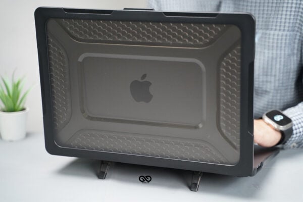 Black Slim Rubberized TPU Bumper Cover For MacBook Pro 13 inch 2020/2021/2022 M1/M2 A2338 A2251 A2289 - Image 7