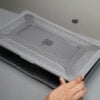 Grey Slim Rubberized TPU Bumper Cover For MacBook Pro 16 inch M1/M2/M3/M4 (A2485/A2780/A2991/A3186/A3403)