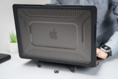 Black Slim Rubberized TPU Bumper Cover For MacBook Pro 13 inch 2020/2021/2022 M1/M2 A2338 A2251 A2289