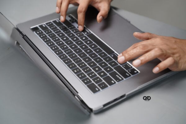 Black Slim Rubberized TPU Bumper Cover For MacBook Pro 13 inch 2020/2021/2022 M1/M2 A2338 A2251 A2289 - Image 10