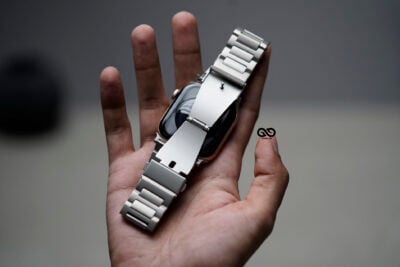Titanium Edition Band For Apple Watch 44MM 45MM 46MM Series 4 5 6 7 8 9 10 SE SE 2 Gen