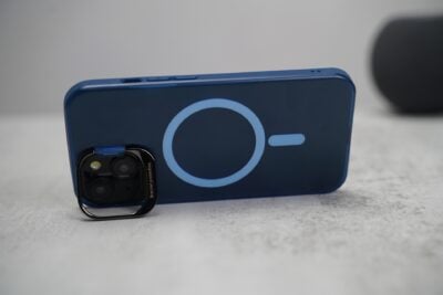 Magsafe Matte Finish Case with Kickstand Ring Feature
