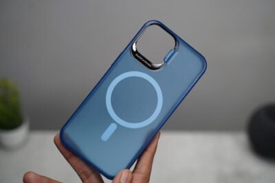 Magsafe Matte Finish Case with Kickstand Ring Feature