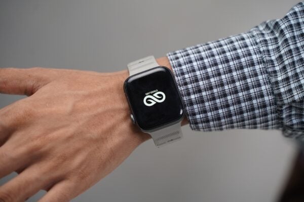 Powder Grey FKM Active Rubber Strap For Apple Watch 42MM 41MM 40MM Series 4 5 6 7 8 9 10SE SE 2 Gen. - Image 9