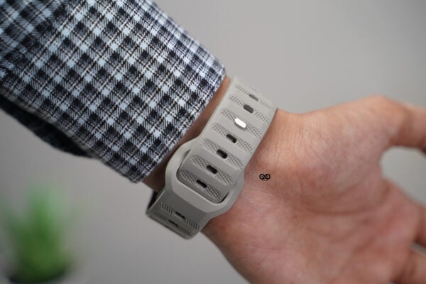 Powder Grey FKM Active Rubber Strap For Apple Watch 42MM 41MM 40MM Series 4 5 6 7 8 9 10SE SE 2 Gen. - Image 8