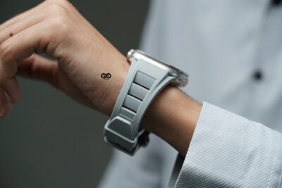 Vented FKM Rubber Band With 316L Buckle Closure For Apple Watch 49 MM Series Ultra/Ultra 2