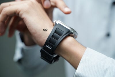 Vented FKM Rubber Band With 316L Buckle Closure For Apple Watch 49 MM Series Ultra/Ultra 2