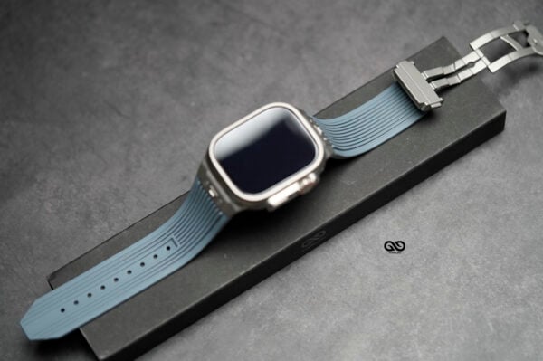 Classic Silicone Band With Stainless Steel Buckle Strap For Apple Watch 49 MM Series Ultra/Ultra 2 - Image 15
