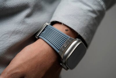 Classic Silicone Band With Stainless Steel Buckle Strap For Apple Watch 49 MM Series Ultra/Ultra 2