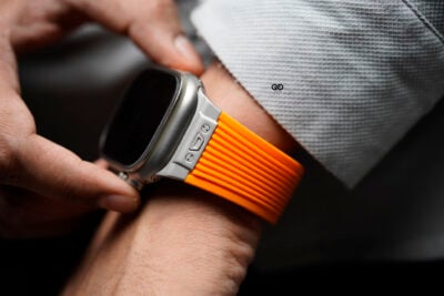 Classic Silicone Band With Stainless Steel Buckle Strap For Apple Watch 49 MM Series Ultra/Ultra 2