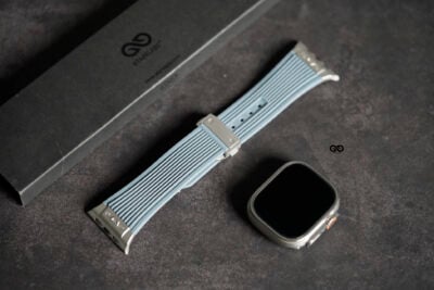 Classic Silicone Band With Stainless Steel Buckle Strap For Apple Watch 49 MM Series Ultra/Ultra 2