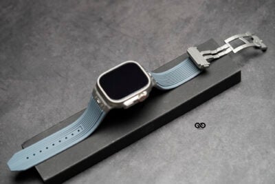 Classic Silicone Band With Stainless Steel Buckle Strap For Apple Watch 49 MM Series Ultra/Ultra 2