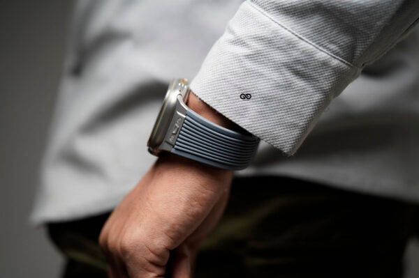 Classic Silicone Band With Stainless Steel Buckle Strap For Apple Watch 49 MM Series Ultra/Ultra 2 - Image 5