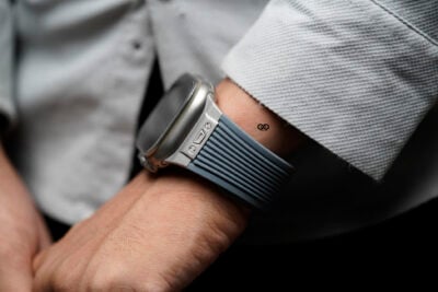 Classic Silicone Band With Stainless Steel Buckle Strap For Apple Watch 49 MM Series Ultra/Ultra 2