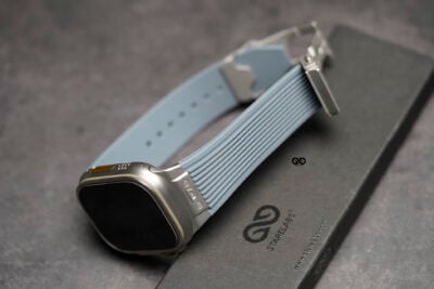 Classic Silicone Band With Stainless Steel Buckle Strap For Apple Watch 49 MM Series Ultra/Ultra 2