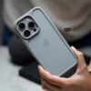 Natural Grey Defender Rugged Protective Case for iPhone 15 Pro Max