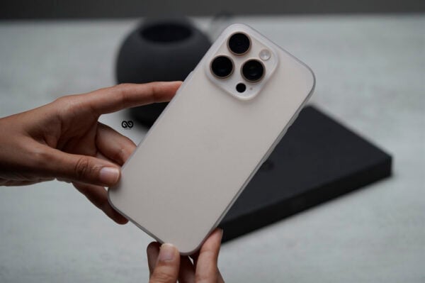 Frosted White Ultra Thin Case for iPhone 16/16Plus/16Pro/16ProMax (Phone Not Included)