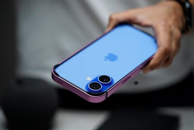 Magenta Fiber Bumper for iPhone 16 Plus (Bumper, not a Case)