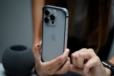 Silver Fiber Bumper for iPhone 16 Pro (Bumper, not a Case)