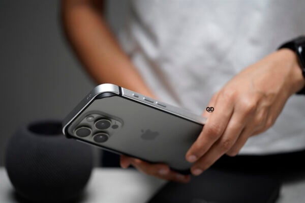 Silver Fiber Bumper for iPhone 16 Pro (Bumper, not a Case) - Image 12