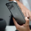 Silver Fiber Bumper for iPhone 16 Pro (Bumper, not a Case)