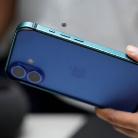 Teal Fiber Bumper for iPhone 16 Plus (Bumper, not a Case)