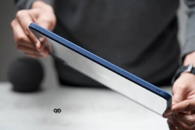 iPad Pro 2021 M1/ 2020/2018 Blue Transparent Case 11 inch and 12.9 inch