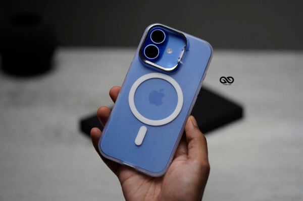 Frosted White Magsafe Matte Finish Case with Kickstand Ring Feature For iPhone 16/16Pro/16ProMax - Image 12
