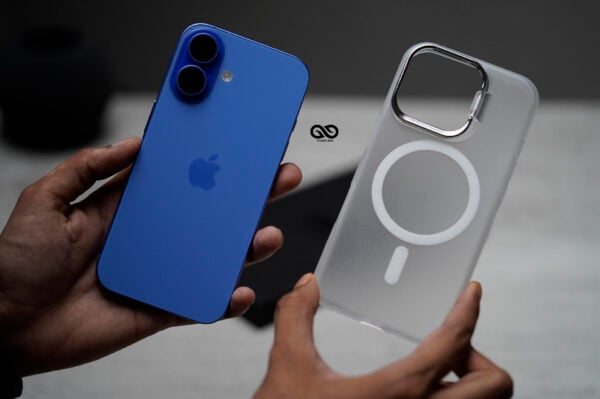Frosted White Magsafe Matte Finish Case with Kickstand Ring Feature For iPhone 16/16Pro/16ProMax - Image 15