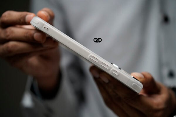 Frosted White Magsafe Matte Finish Case with Kickstand Ring Feature For iPhone 16/16Pro/16ProMax - Image 10