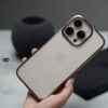 Hard Case with Colored Border For iPhone 16/16Plus/16Pro/16ProMax
