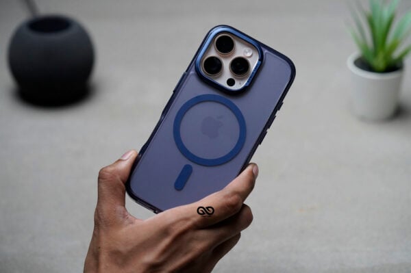 MagSafe Translucent Sleek Hard Case With Armor Lens (Hard Back Soft Edges) For iPhone 16/16Plus/16Pro/16ProMax - Image 3