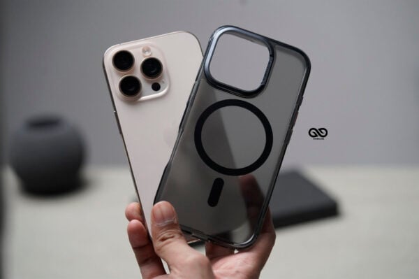 MagSafe Translucent Sleek Hard Case With Armor Lens (Hard Back Soft Edges) For iPhone 16/16Plus/16Pro/16ProMax - Image 6