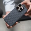 Magsafe Devil Comb Real Aramid Carbon Fiber Case For iPhone 16 Pro Max