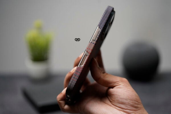 Magsafe Tangerine Orange Real Aramid Carbon Fiber Case For iPhone 16 Pro Max - Image 12